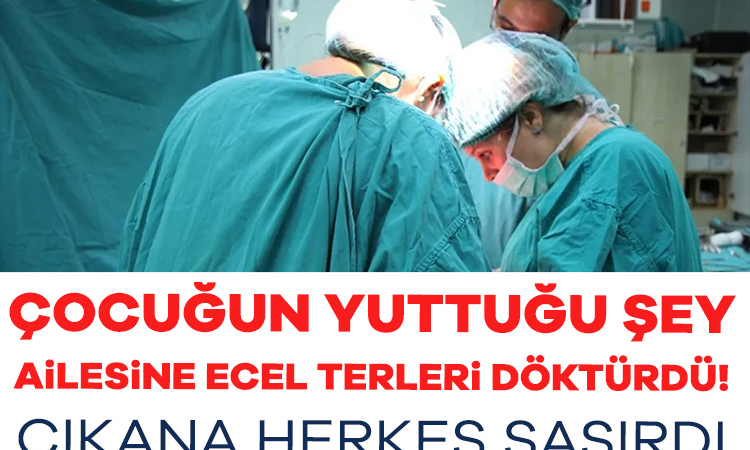 Çocuğun Yuttuğu Çivi Aileyi Korkuttu!