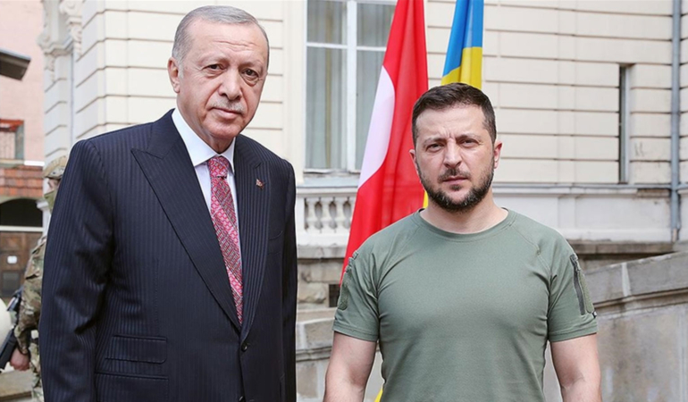 Erdoğan, Zelenski ile Barış İçin Görüştü