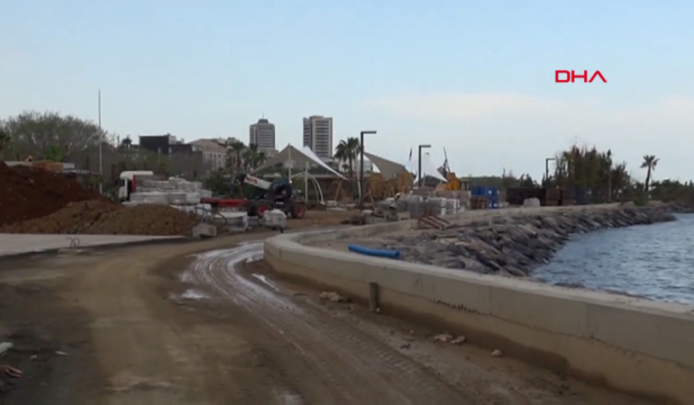 İskenderun Sahili Yenilendi, Açılış Yarın!