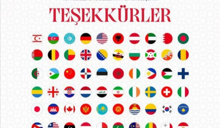 Erdoğan’dan Cumhuriyet’in 102. Yılına Teşekkür