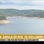 İstanbul’da Su Seviyesi Alarm Veriyor!