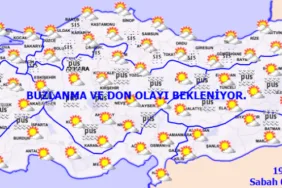 19 Aralık Hava Durumu: Buzlanma ve Don Uyarısı!