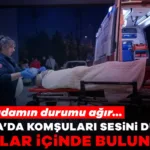 Bursa’da Yaşlı Adam Merdivenden Düştü, Durumu Ağır!