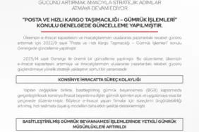 E-ihracatta Yeni Dönem: Gümrük İşlemleri Kolaylaşıyor!