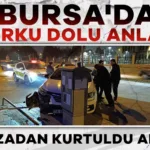 Bursa’da Trafik Kazası: Sürücü Epilepsi Geçirdi!