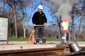 Kartepe Tramvay Hattı’nda İlk Kaynak Yapıldı!