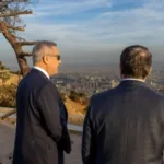 Bakan Fidan, Kasyun Dağı’ndan Şam’ı İzledi