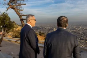 Bakan Fidan, Kasyun Dağı’ndan Şam’ı İzledi