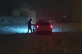 Uludağ’da Drift Yapan Sürücüye Ceza Kesildi!