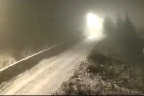 Beypazarı’nda Kar Yağışı Sevinci! Beyaz Manzara