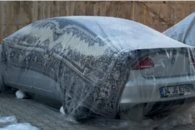 Yüksekova’da Soğuklar Sürücüleri Zorluyor!