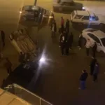 Düzce’de Otomobil Binaya Çarptı: 2 Yaralı!