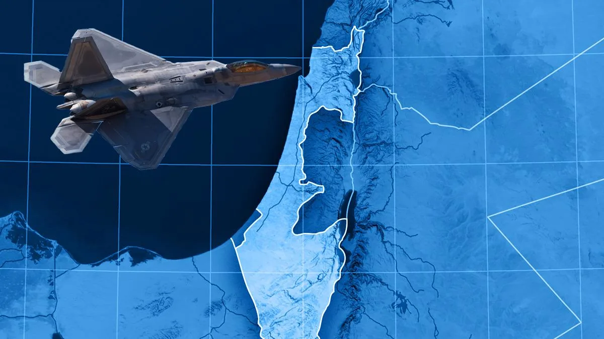 F-22’ler İsrail’e İndi: Hava Gücü Artıyor!