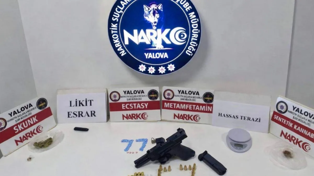 Yalova ve İstanbul’da Uyuşturucu Operasyonu!