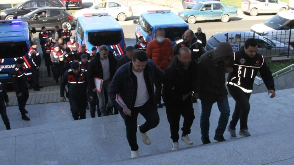 Samsun’da Uyuşturucu Operasyonunda 15 Şüpheli Serbest!