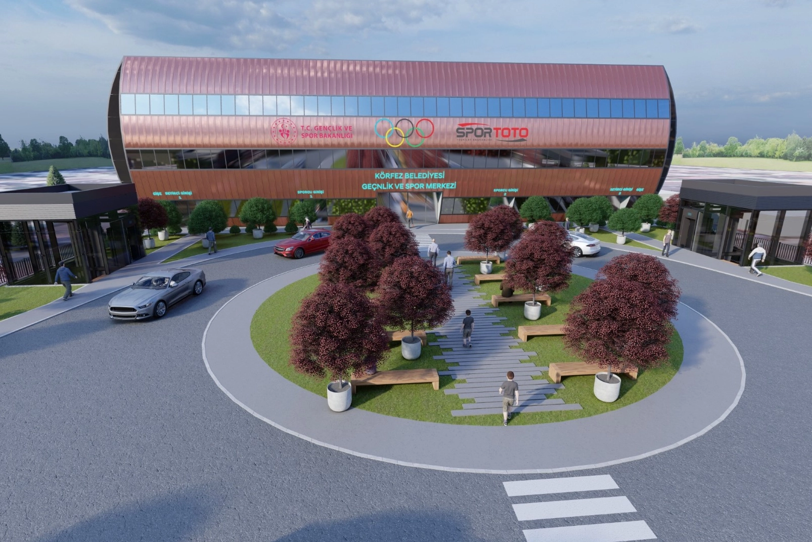 Körfez’de Yeni Spor Kompleksi Yükseliyor!