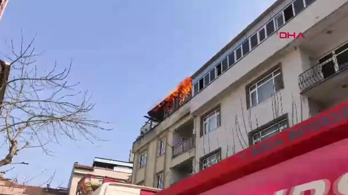 Yangın Korkusu: Apartmanda Panik Anları