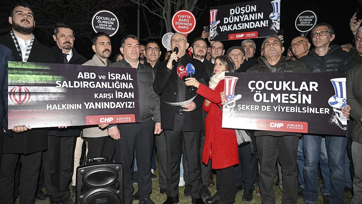 CHP’den Savaş Karşıtı Eylem: İnsanlık Suçuna Hayır!