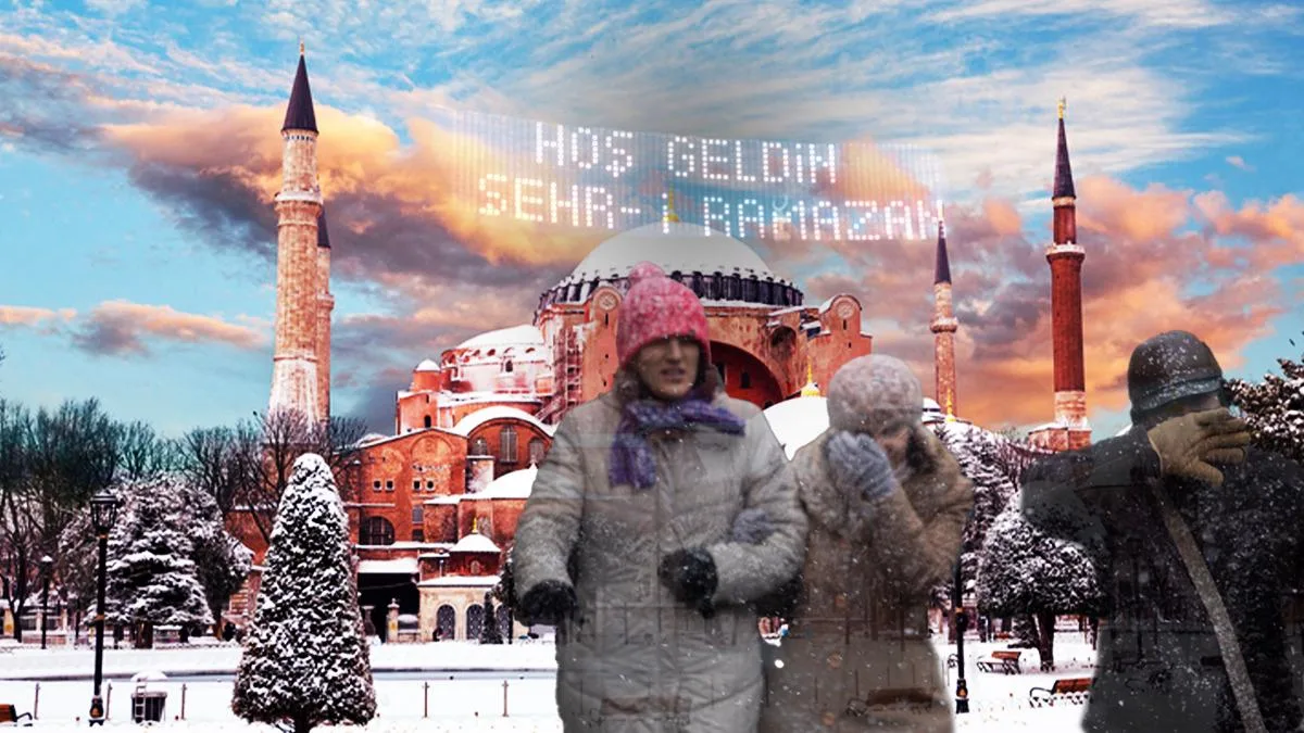 Mart Soğukları İstanbul’u Sarıyor!