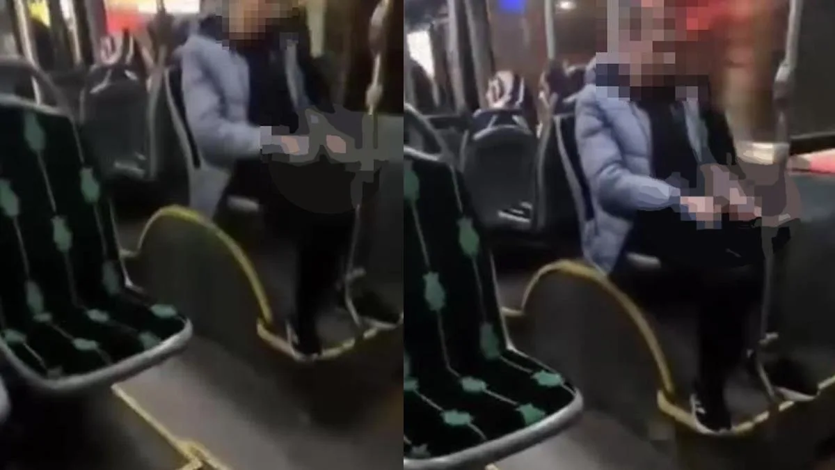 Otobüste İğrenç Anlar: Cinsel Saldırı Kamerada!
