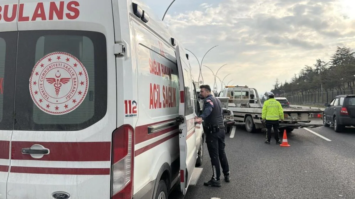 Ankara’da Zincirleme Kaza: 3 Yaralı!