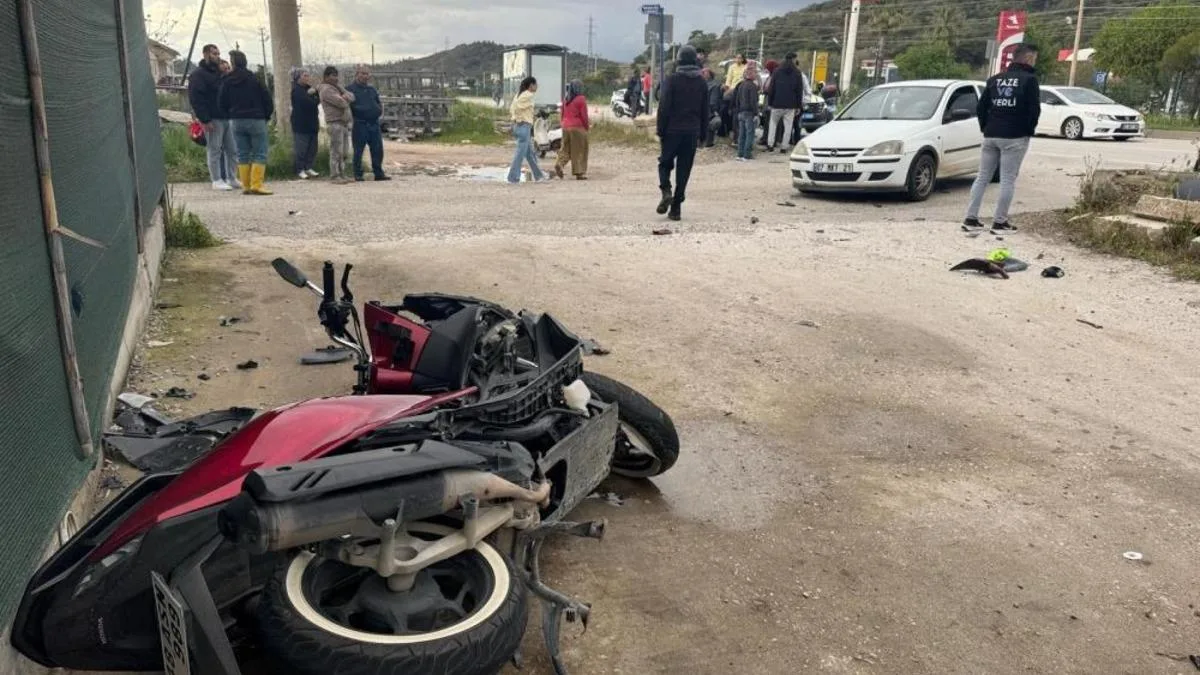 Fethiye’de Motosiklet Kazası: Sürücü Ağır Yaralı