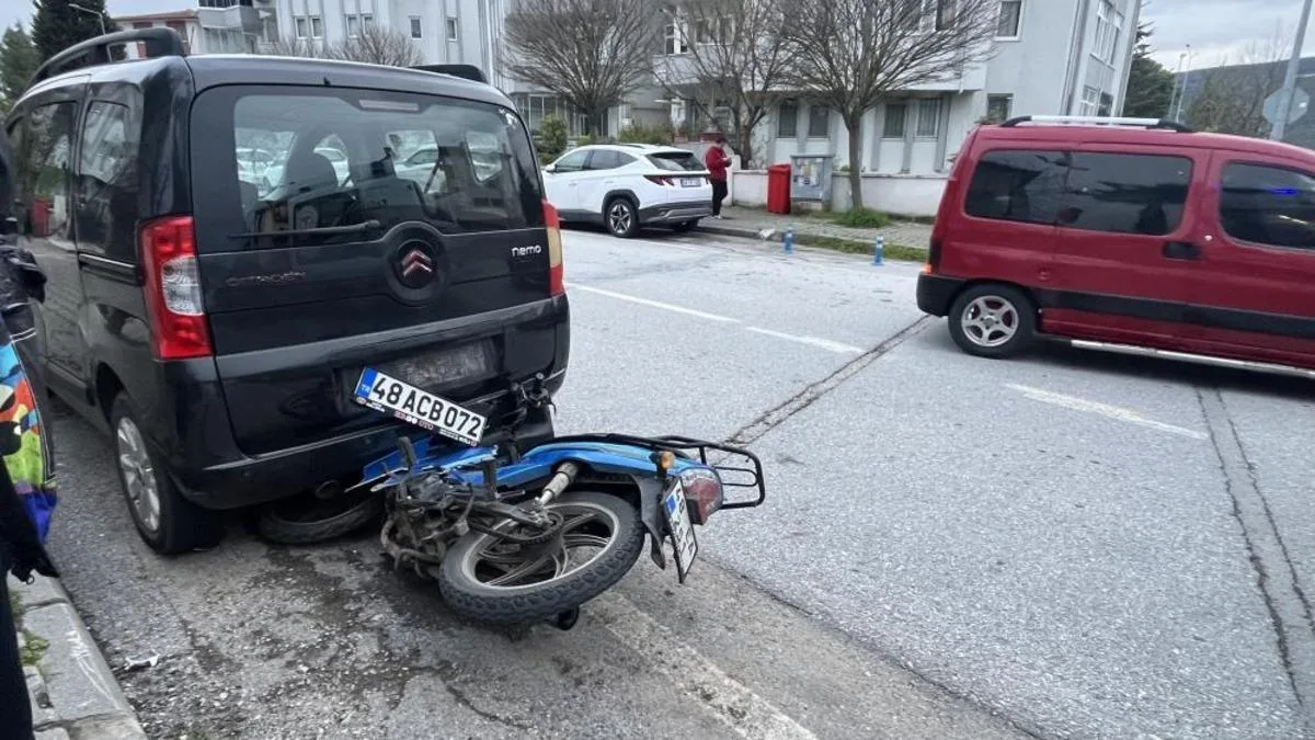 Motosiklet Kazası: Sürücü Yaralandı!