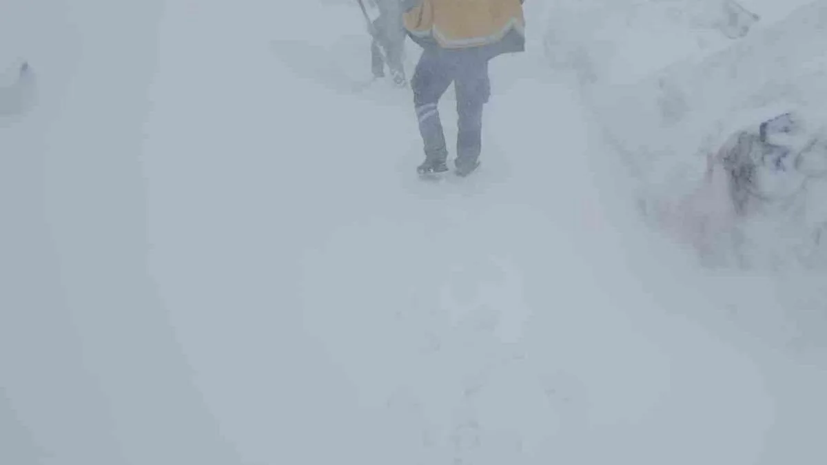 Uludere’de Kar Engeli, Yol Çalışmaları Başladı!