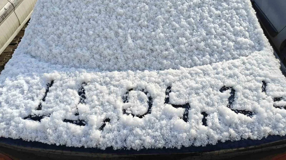 Nisan’da Kayseri’ye Beyaz Sürpriz: Kar Yağdı!