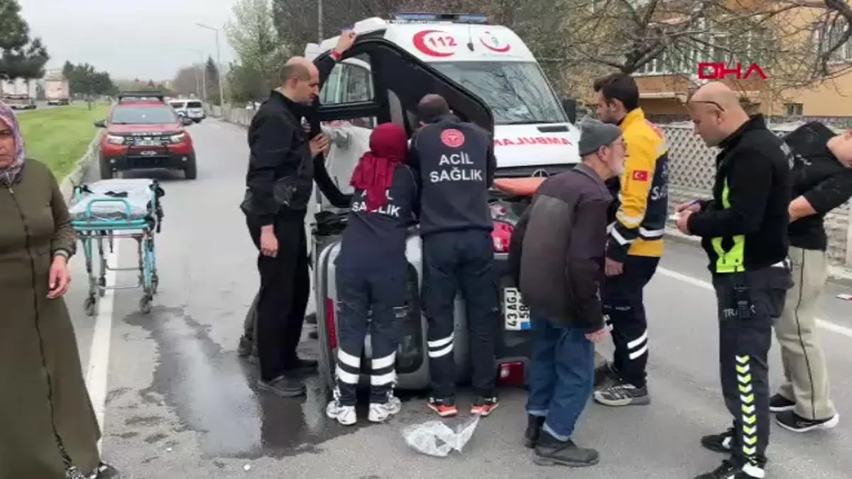 Kütahya’da Elektrikli Motosiklet Kazası!