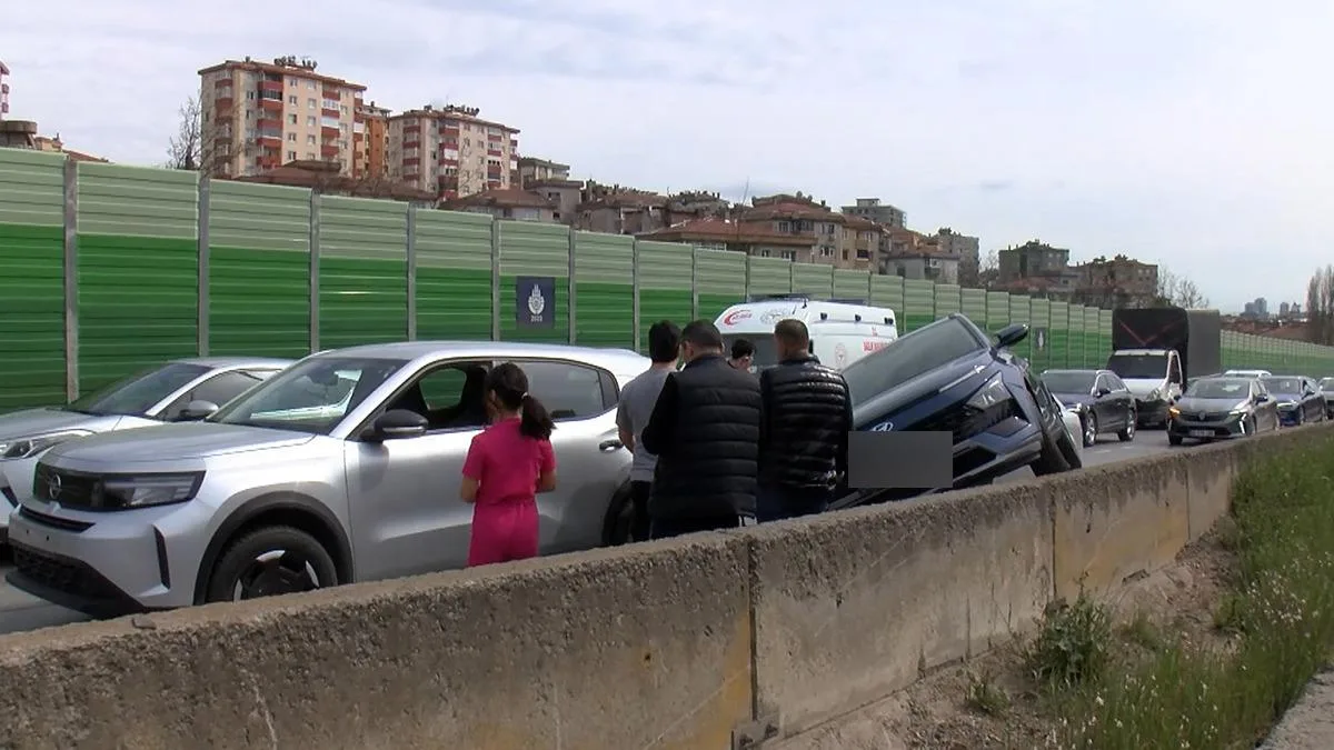 Kartal’da Zincirleme Kaza: Yaralı Yok!