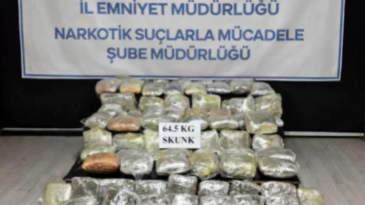 Hakkari’de Uyuşturucu Operasyonu: 64,5 kg Ele Geçirildi!