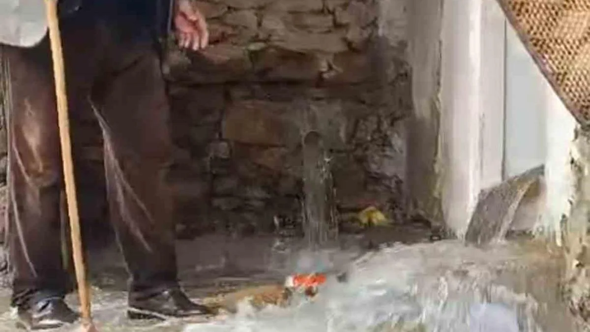 Bahçesaray’da Sel Felaketi: Evler Su Altında!