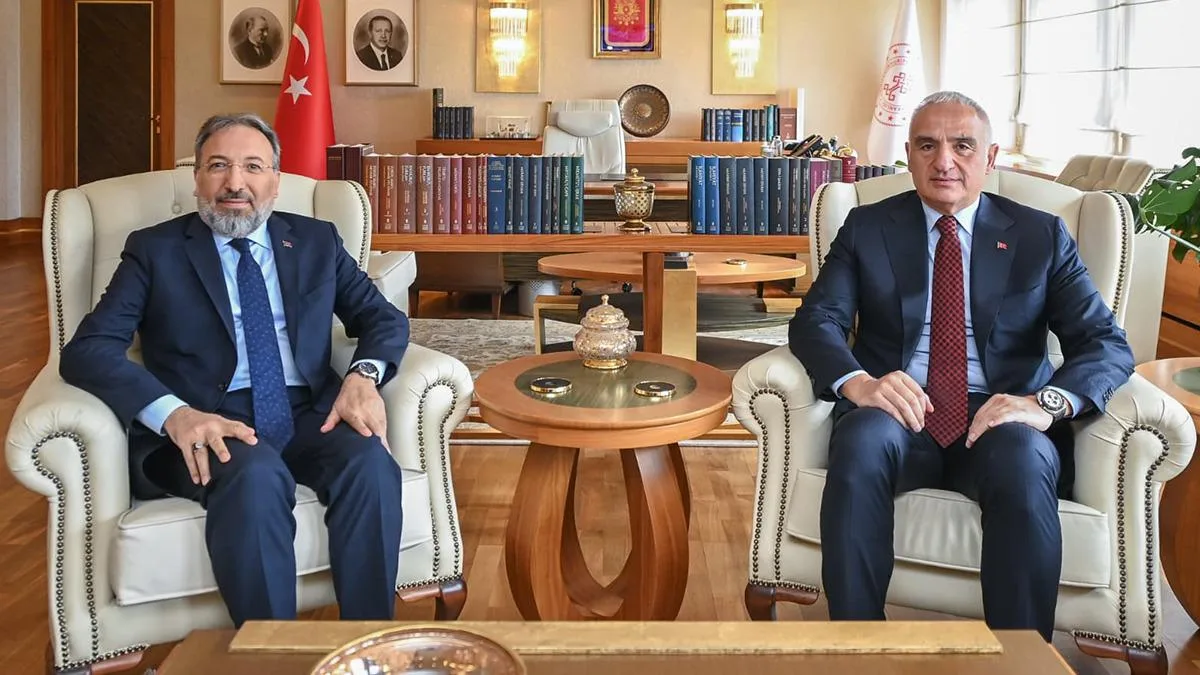 Bakan Ersoy ve Arpaguş’tan Tarihî Miras Vurgusu