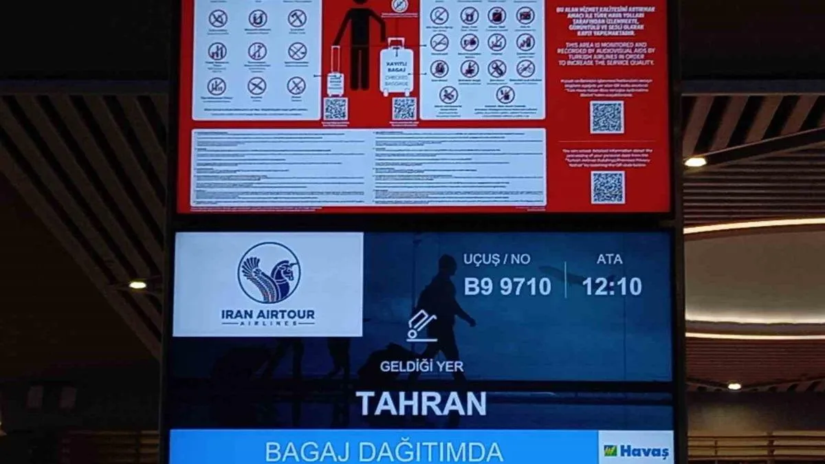 İran Uçuşları 56 Gün Sonra Yeniden Başladı!