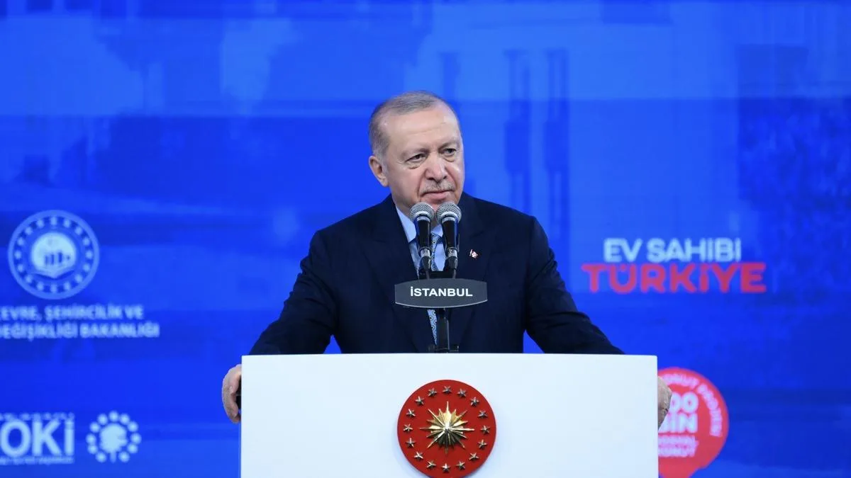 Erdoğan: İstanbul için Kentsel Dönüşüm Çağrısı