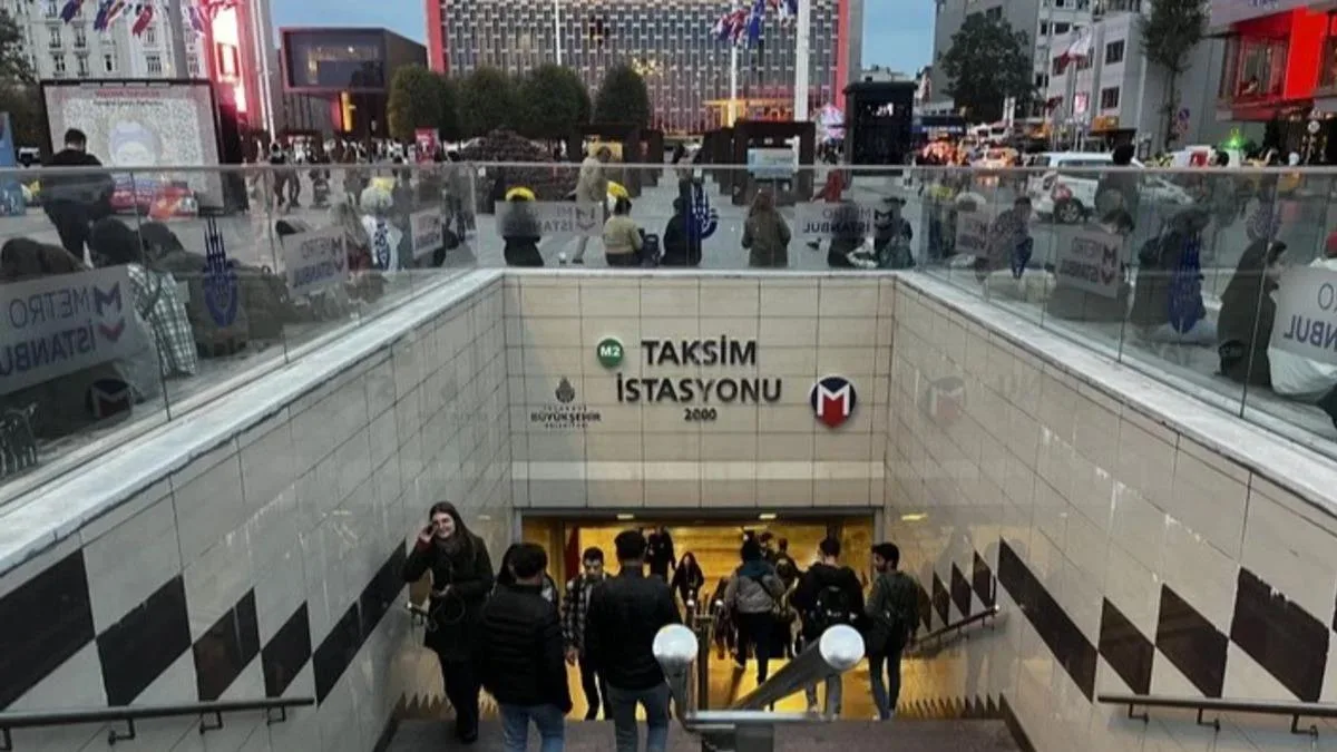Taksim Metro ve Füniküler Hattı Geçici Kapatıldı!