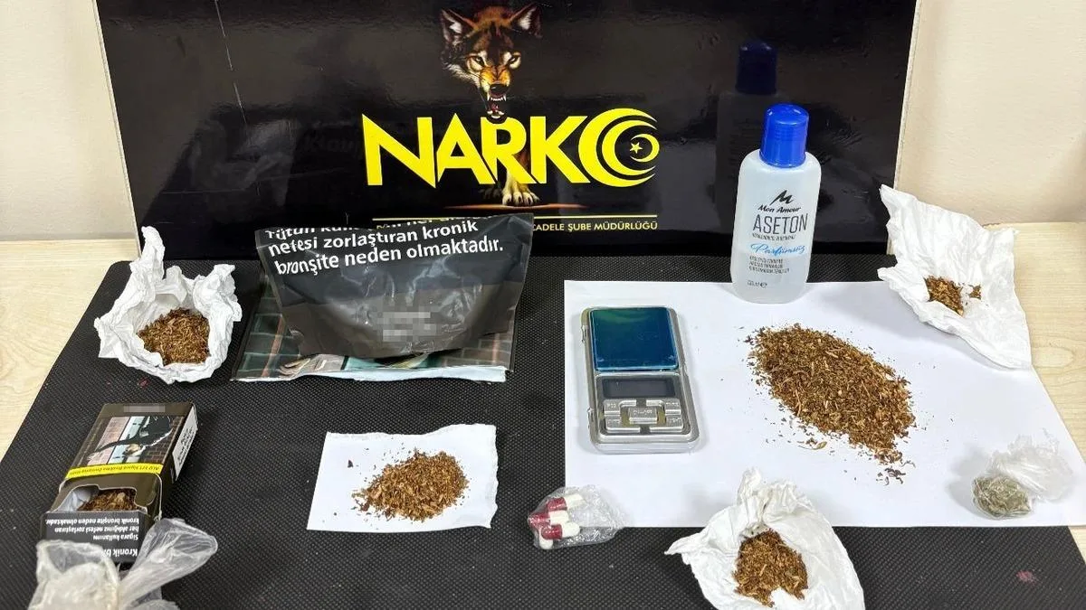 Düzce’de Uyuşturucu Operasyonu: 4 Gözaltı!