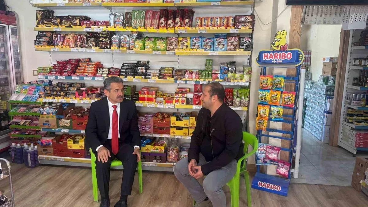 Vali Ekici, Esnafla Buluşarak Sorunları Dinledi