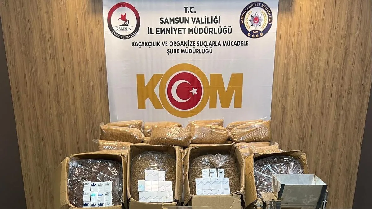 Kaçak Sigara İmalathanesine Büyük Operasyon!