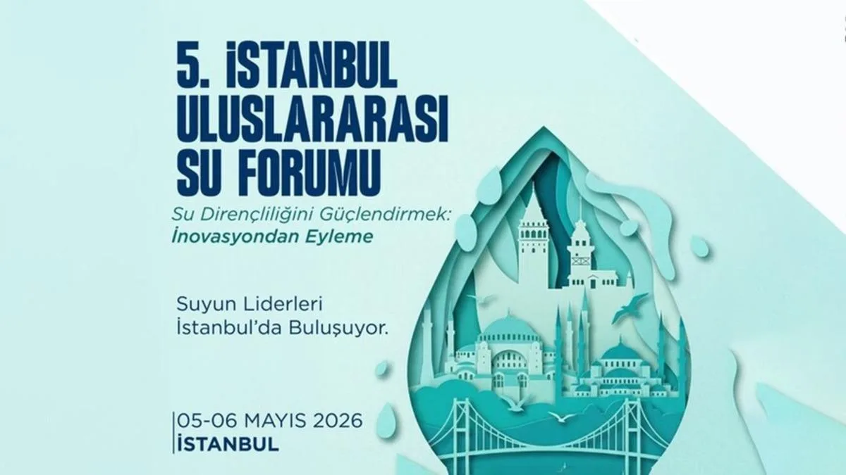 İstanbul’da Uluslararası Su Forumu Başlıyor!