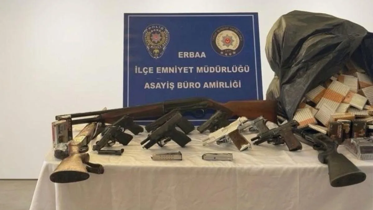 Tokat’ta Ruhsatsız Silah Operasyonu: 14 Gözaltı