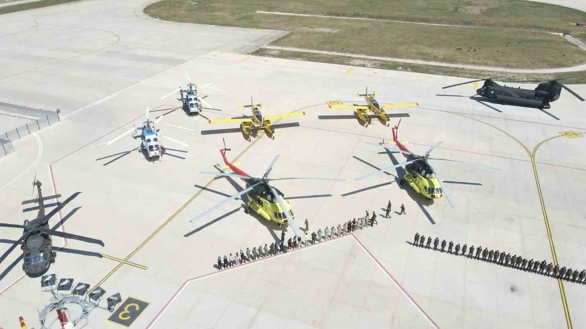 Çanakkale’de Orman Yangınları İçin Hazırlık Töreni