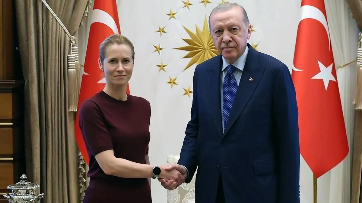 Erdoğan, AB Yetkililerini Külliye’de Ağırladı