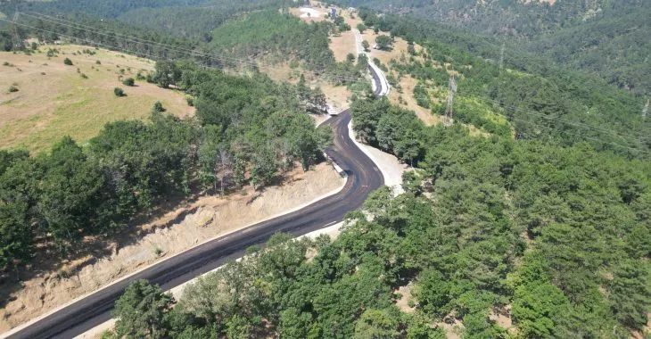 Büyükşehir, Osmangazi’nin Dağakça yolunu yeniledi