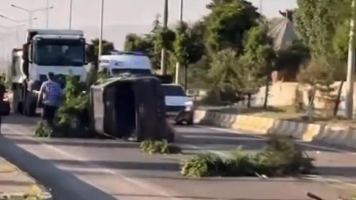 Muş’ta Araç Takla Attı: 1 Yaralı!
