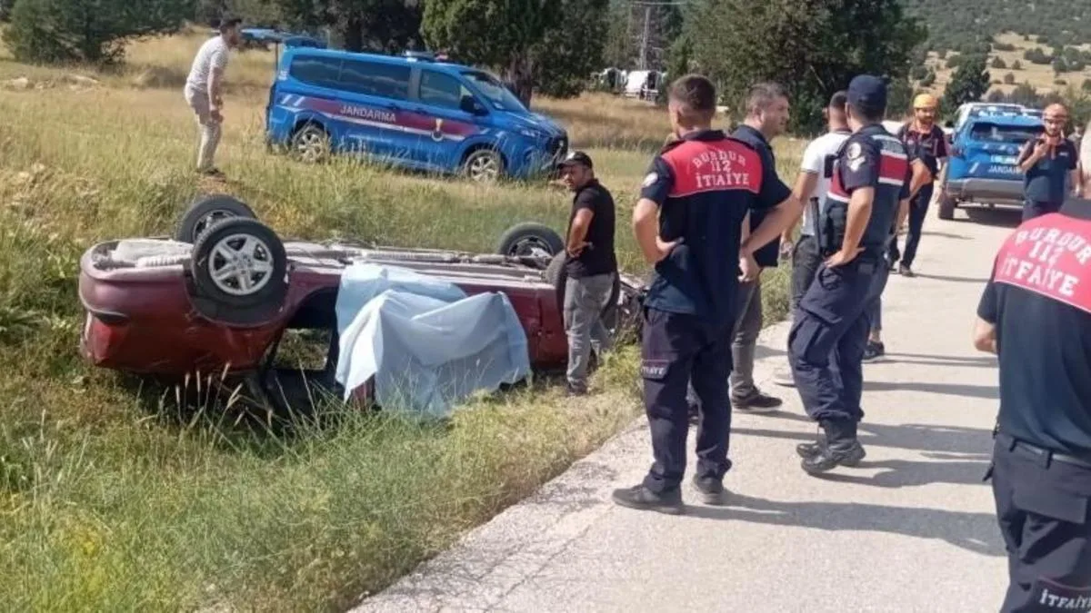 Akyayla’da otomobil devrildi: 1 yaralı!