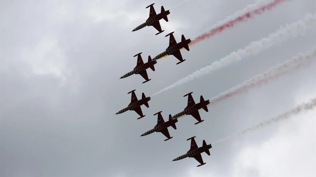 Türk Yıldızları Arhavi’de Göz Doldurdu!