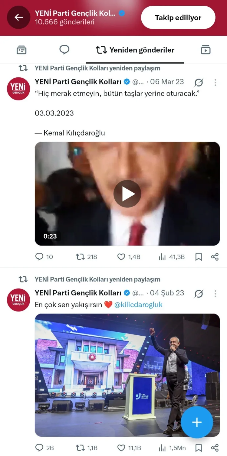 CHP Gençlik Kolları Hesabını Geri Aldı!