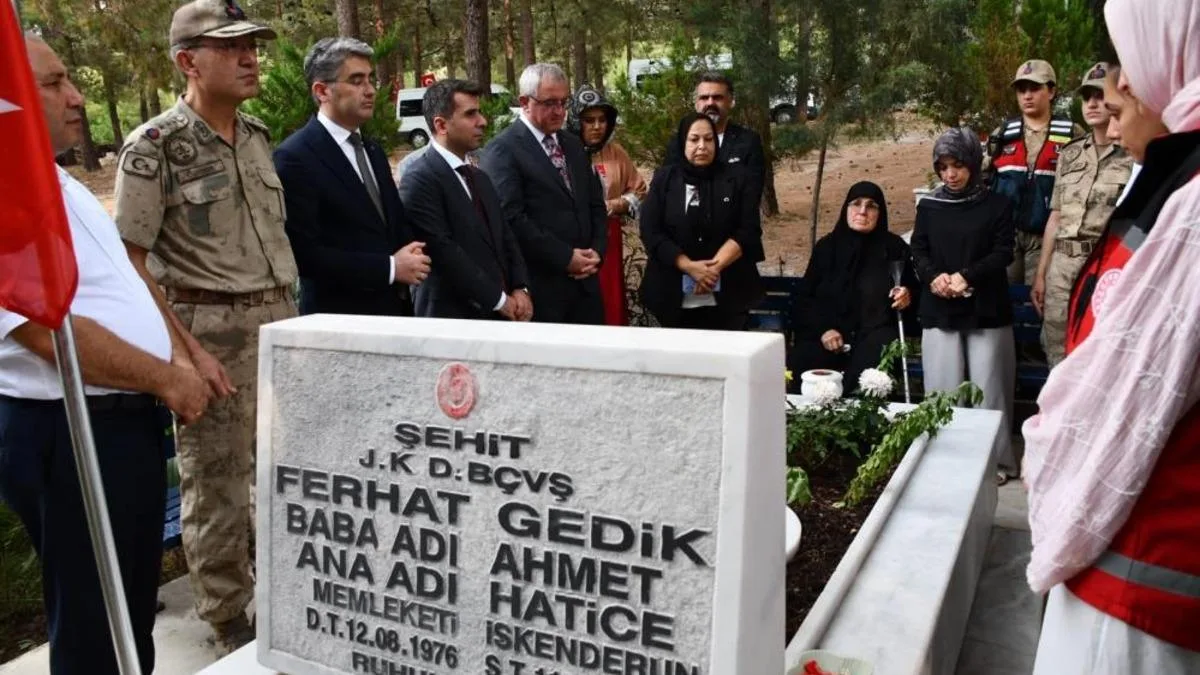 Şehit Gedik İçin Anma Töreni Düzenlendi